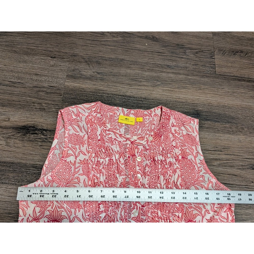 Roberta Roller Rabbit Pineapple Print Sleeveless … - image 5